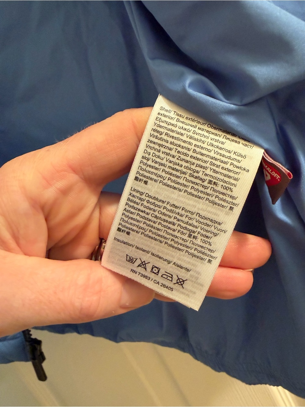 Helly Hansen Blue Crew Insulator Vest - Picture 6 of 6